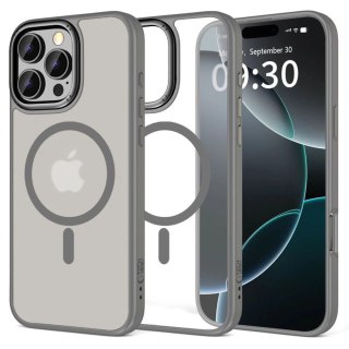 Etui Tech-Protect MagEdge MagSafe na iPhone 16 Pro Max - tytanowe