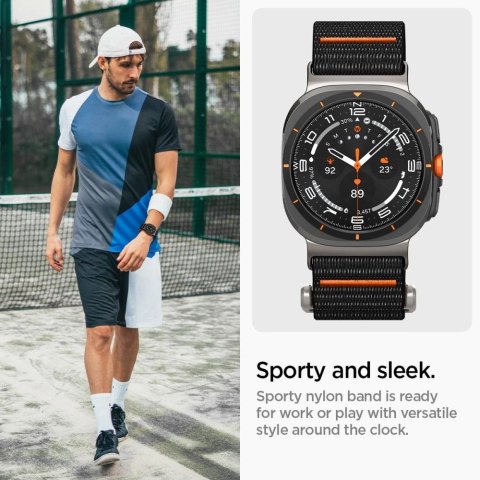 Pasek Spigen DuraPro na Samsung Galaxy Watch Ultra 47 mm - czarny Pasek Spigen DuraPro na Samsung Galaxy Watch Ultra 47 mm - czarny