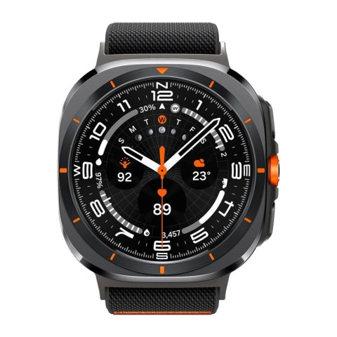 Pasek Spigen Fit Lite na Galaxy Watch Ultra 47 mm - czarny Pasek Spigen Fit Lite na Galaxy Watch Ultra 47 mm - czarny