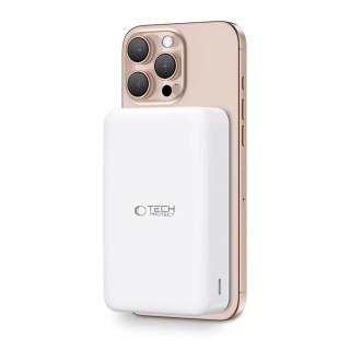 Powerbank Tech-Protect PB12 LifeMag MagSafe 20000MAH - białe