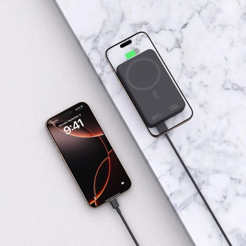 Powerbank Tech-Protect PB12 LifeMag MagSafe 20000MAH - czarne Powerbank Tech-Protect PB12 LifeMag MagSafe 20000MAH - czarne