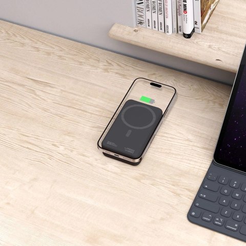 Powerbank Tech-Protect PB12 LifeMag MagSafe 20000MAH - czarne Powerbank Tech-Protect PB12 LifeMag MagSafe 20000MAH - czarne