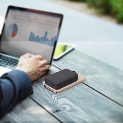 Powerbank Tech-Protect PB12 LifeMag MagSafe 20000MAH - czarne Powerbank Tech-Protect PB12 LifeMag MagSafe 20000MAH - czarne