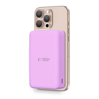 Powerbank Tech-Protect PB12 LifeMag MagSafe 20000MAH - fioletowe