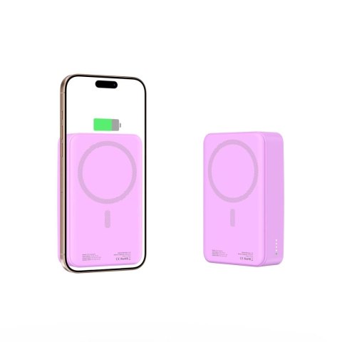 Powerbank Tech-Protect PB12 LifeMag MagSafe 20000MAH - fioletowe Powerbank Tech-Protect PB12 LifeMag MagSafe 20000MAH - fioletowe