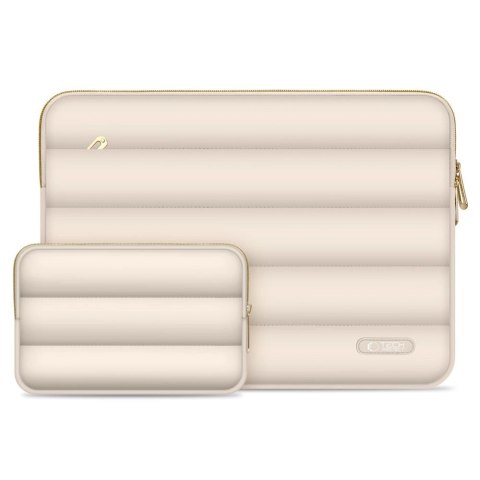 Torba na laptopa 15-16 Tech-Protect Puffy - beżowa Torba na laptopa 15-16 Tech-Protect Puffy - beżowa