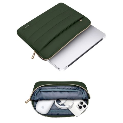 Torba na laptopa 15-16 Tech-Protect Puffy - oliwkowe