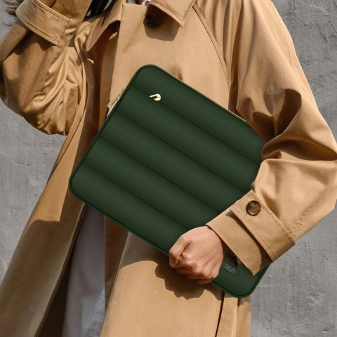 Torba na laptopa 15-16 Tech-Protect Puffy - oliwkowe