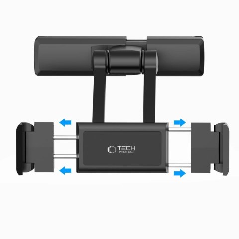 Uchwyt samochodowy Tech-Protect V2 na zagłówek - czarny