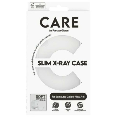 Etui CARE by PanzerGlass Fashion X-Ray Case na Samsung Galaxy A16 / A16 5G - przezroczyste Etui CARE by PanzerGlass Fashion X-Ray Case na Samsung Galaxy A16 / A16 5G - przezroczyste