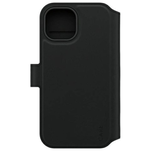 Etui CARE by PanzerGlass Feature Tango 2w1 Wallet MagSafe na iPhone 15 - czarne Etui CARE by PanzerGlass Feature Tango 2w1 Wallet MagSafe na iPhone 15 - czarne