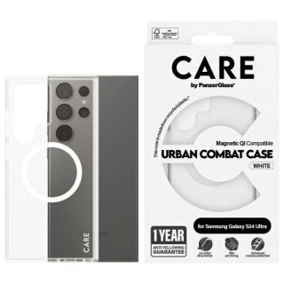 Etui CARE by PanzerGlass Flagship QI Case na SamsUng Galaxy S24 Ultra - przezroczyste