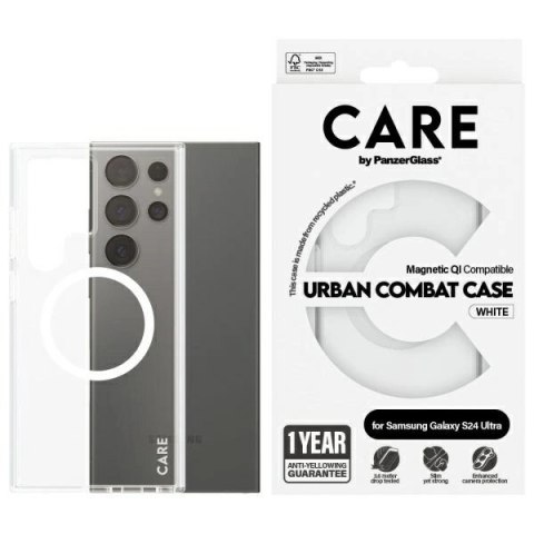Etui CARE by PanzerGlass Flagship QI Case na SamsUng Galaxy S24 Ultra - przezroczyste Etui CARE by PanzerGlass Flagship QI Case na SamsUng Galaxy S24 Ultra - przezroczyste