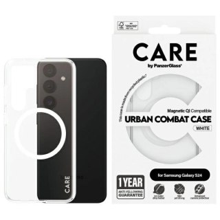 Etui CARE by PanzerGlass Flagship QI Case na Samsung Galaxy S24 - przezroczyste