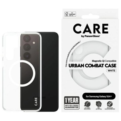 Etui CARE by PanzerGlass Flagship QI Case na Samsung Galaxy S24+ - przezroczyste Etui CARE by PanzerGlass Flagship QI Case na Samsung Galaxy S24+ - przezroczyste