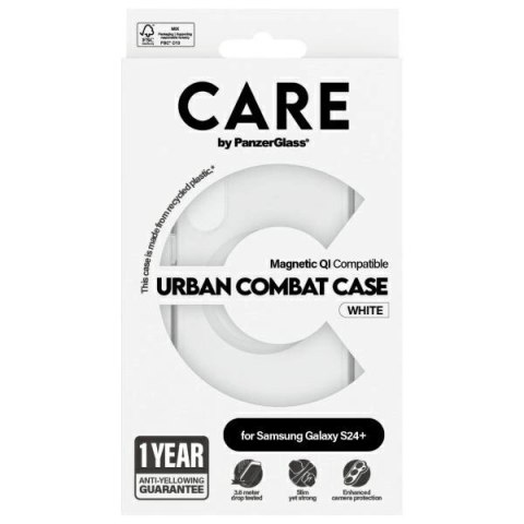 Etui CARE by PanzerGlass Flagship QI Case na Samsung Galaxy S24+ - przezroczyste Etui CARE by PanzerGlass Flagship QI Case na Samsung Galaxy S24+ - przezroczyste