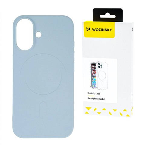 Etui Liquid Silicone Case MagSafe na Samsung Galaxy S25 Ultra - niebieskie
