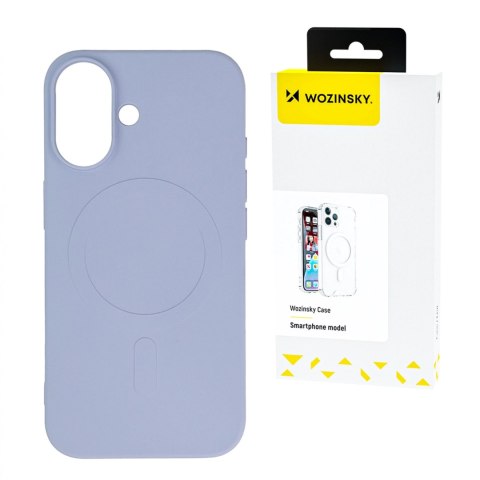 Etui Liquid Silicone Case MagSafe na Samsung Galaxy S25 - fioletowe Etui Liquid Silicone Case MagSafe na Samsung Galaxy S25 - fioletowe