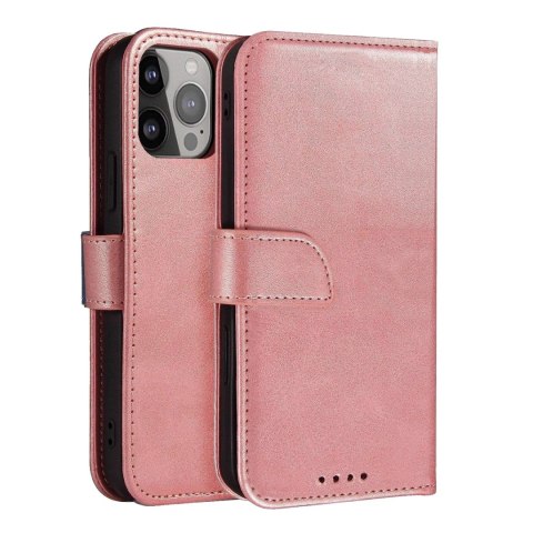 Etui Magnet Case z klapką do Samsung Galaxy A56 - różowe Etui Magnet Case z klapką do Samsung Galaxy A56 - różowe