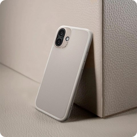 Etui Spigen Cyrill Kajuk Mag na iPhone 16 - beżowe Etui Spigen Cyrill Kajuk Mag na iPhone 16 - beżowe