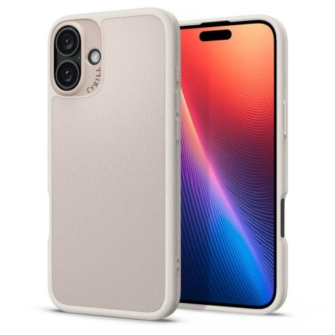 Etui Spigen Cyrill Kajuk Mag na iPhone 16 - beżowe Etui Spigen Cyrill Kajuk Mag na iPhone 16 - beżowe