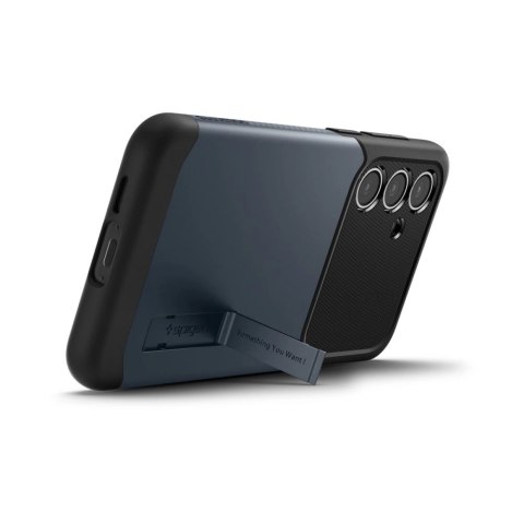Etui Spigen Slim Armor na Samsung Galaxy S24 FE - czarne Etui Spigen Slim Armor na Samsung Galaxy S24 FE - czarne