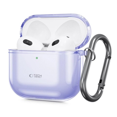 Etui Tech-Protect FlexAir na AirPods 4 - fioletowe