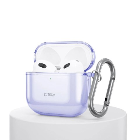 Etui Tech-Protect FlexAir na AirPods 4 - fioletowe