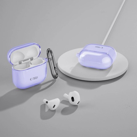 Etui Tech-Protect FlexAir na AirPods 4 - fioletowe