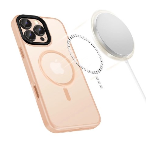 Etui Tech-Protect MagMat MagSafe na iPhone 16 Pro Max - różowe