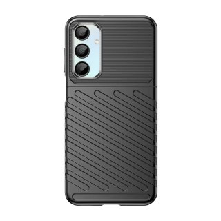 Etui Thunder Case na Samsung Galaxy A56/A36 silikonowy pancerny pokrowiec - czarne