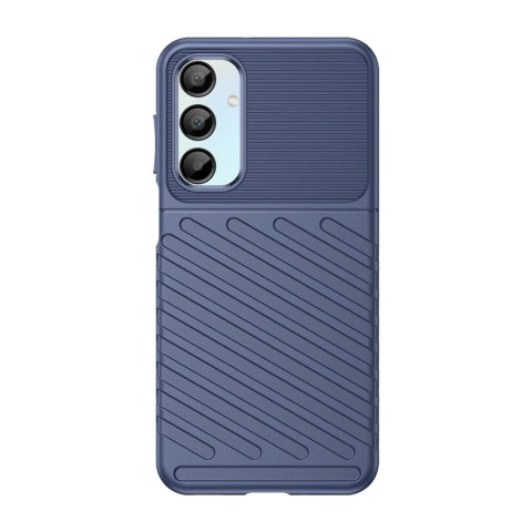 Etui Thunder Case na Samsung Galaxy A56/A36 silikonowy pancerny pokrowiec - niebieskie