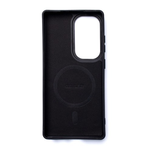 Etui Wozinsky Carbon Fibre Case z MagSafe na Samsung Galaxy S25 - czarne Etui Wozinsky Carbon Fibre Case z MagSafe na Samsung Galaxy S25 - czarne