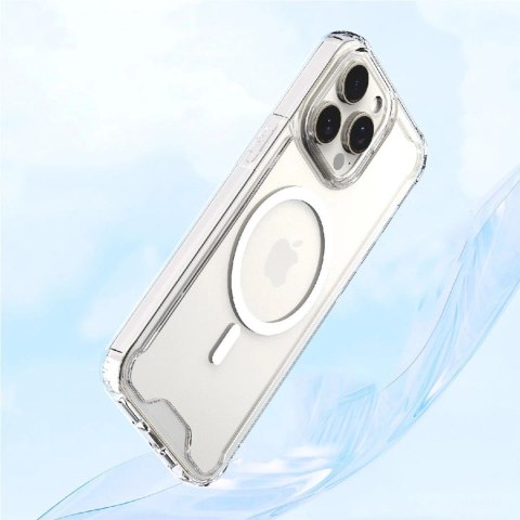 Etui Wozinsky Clear Corner Case MagSafe na Samsung Galaxy S25 - przezroczyste Etui Wozinsky Clear Corner Case MagSafe na Samsung Galaxy S25 - przezroczyste