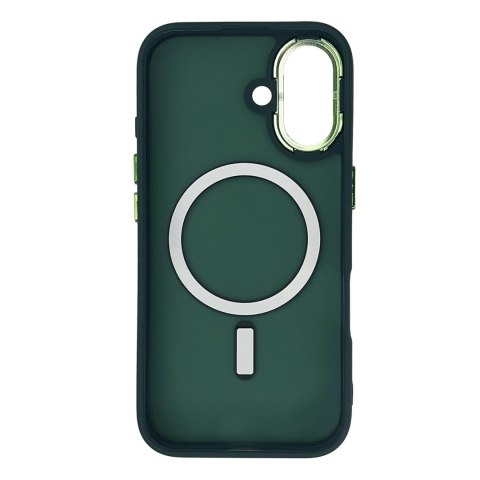Etui Wozinsky Fashion Case MagSafe na Samsung Galaxy S25 - zielone