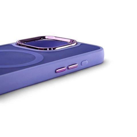 Etui Wozinsky Fashion Case z MagSafe na Samsung Galaxy S24 FE - fioletowe