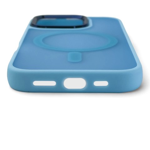 Etui Wozinsky Fashion Case z MagSafe na Samsung Galaxy S24 FE - niebieskie