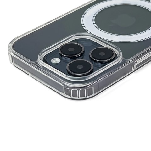 Etui Wozinsky Ultra Clear MagSafe na Samsung Galaxy S24 FE - przezroczyste