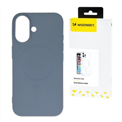 Silikonowe magnetyczne etui Wozinsky Silicone Case Magsafe na Samsung Galaxy S25 Ultra - szare Silikonowe magnetyczne etui Wozinsky Silicone Case Magsafe na Samsung Galaxy S25 Ultra - szare