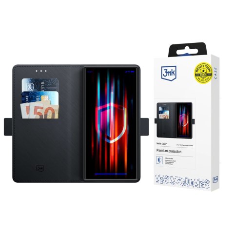 Etui 3mk Wallet Case na Samsung Galaxy S25 Ultra - czarne