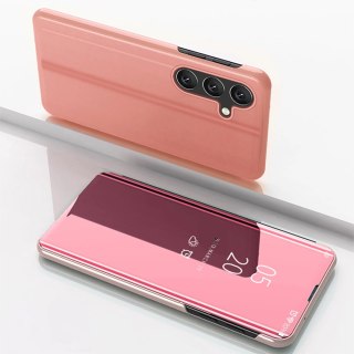 Etui Clear View Case do Samsung Galaxy A26 pokrowiec z klapką - różowe
