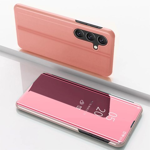 Etui Clear View Case do Samsung Galaxy A26 pokrowiec z klapką - różowe