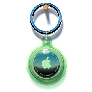 Etui na Apple AirTag wodoodporne - zielone