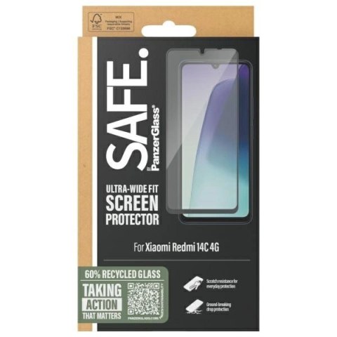 Szkło hartowane PanzerGlass Screen Protection Ultra-Wide Fit na Xiaomi 14C 4G Szkło hartowane PanzerGlass Screen Protection Ultra-Wide Fit na Xiaomi 14C 4G