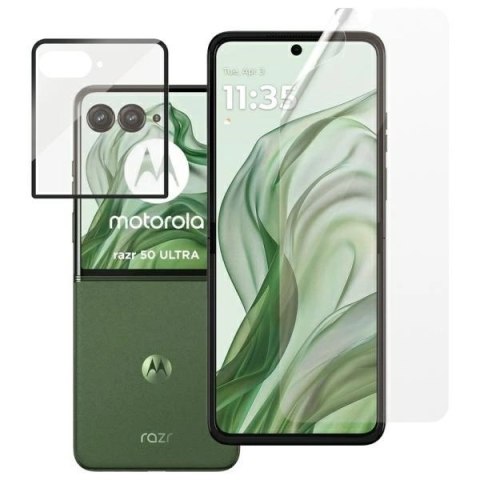 Szkło hartowane SAFE by PanzerGlass Screen Protection Ultra-Wide Fit na Motorola Razr 50 Ultra Szkło hartowane SAFE by PanzerGlass Screen Protection Ultra-Wide Fit na Motorola Razr 50 Ultra