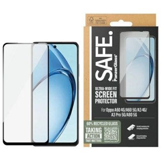 Szkło hartowane SAFE by PanzerGlass Screen Protection Ultra-Wide Fit na Oppo A60 4G / A60 5G / A3 4G / A3 Pro 5G / A80 5G