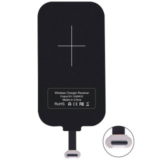 Wkładka indukcyjna Qi Nillkin Magic Tag USB-C - czarna