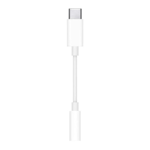 Adapter Apple MW2Q3ZM/A USB-C - mini jack 3.5mm - biały
