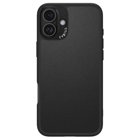 Etui Spigen Cyrill Kajuk Mag MagSafe na iPhone 16 - czarne Etui Spigen Cyrill Kajuk Mag MagSafe na iPhone 16 - czarne