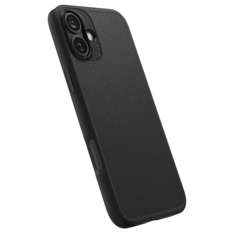 Etui Spigen Cyrill Kajuk Mag MagSafe na iPhone 16 - czarne Etui Spigen Cyrill Kajuk Mag MagSafe na iPhone 16 - czarne